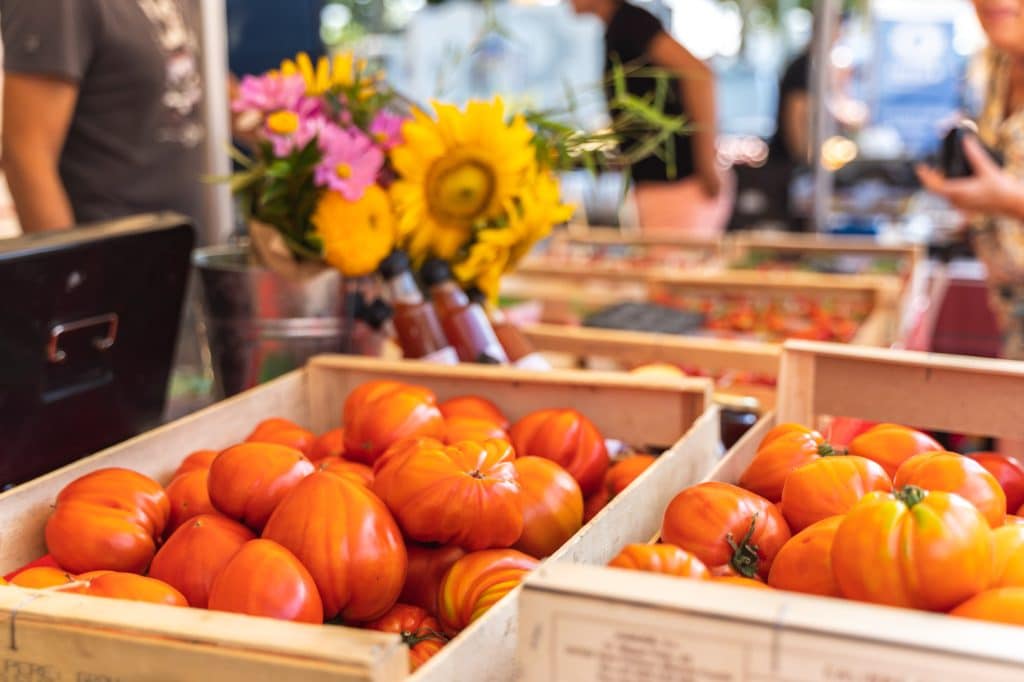 Marché de Quintaou à Anglet