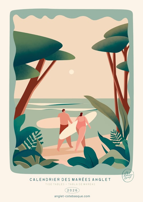 Calendrier des marées 2026