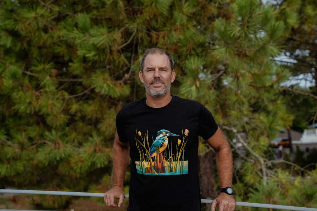 Portrait de Benoit Dandine, co-fondateur de l'association Open Lande Nouvelle-Aquitaine.